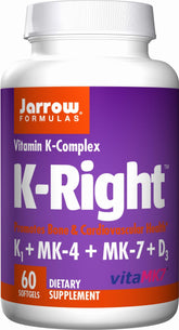 Kright Vitamin K Complex 60 Capsules JARROW FORMULAS
